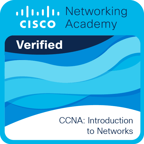 Introduction to Networks badge